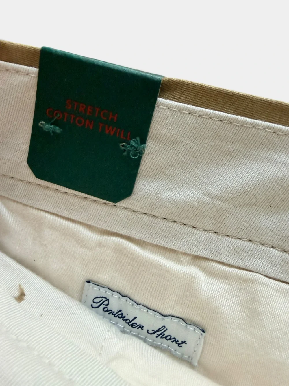 J. Crew Men’s Flat Front Chino Shorts in Khaki